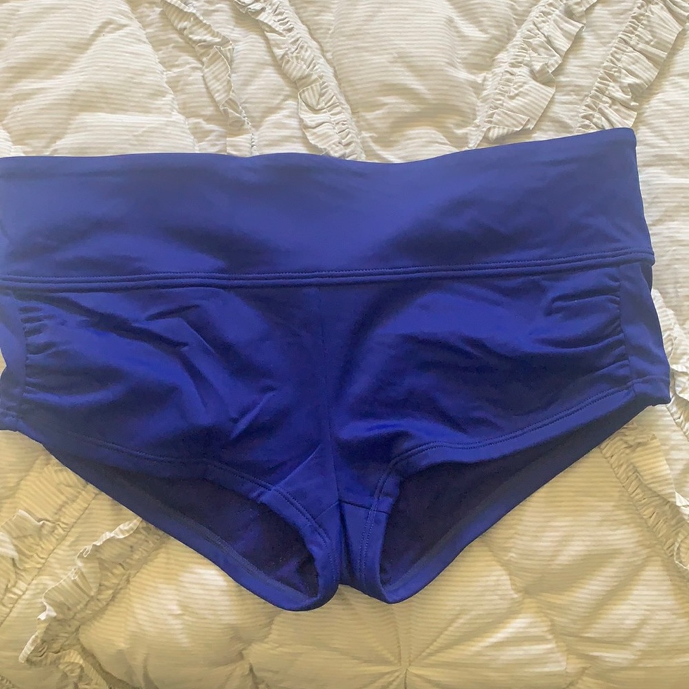Athleta bottom bikini blue